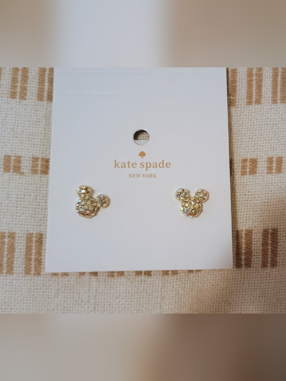 Kate Spade Mickey Mouse Stud Stones